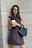 Linen Blend Open Back Mini Dress