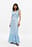 Anglaise Flounce Hem Maxi Dress