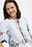 Anglais Tie Front Blouse