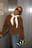 Faux Suede Short Trenchcoat