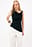 asymmetrisches Jersey-Oberteil