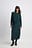 Asymmetric Waist Draped Midi Dress