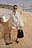 Balloon Sleeve Linen Blend Shirt