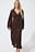 Balloon Sleeve Button Maxi Dress