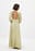 Balloon Sleeve Open Back Maxi Dress