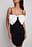 Vestido mini con lazo