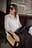 Bubble Hem Sheer Top