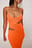 Button Detail Knitted Dress