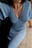 Button Detail Midi Dress