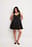 Buttoned Mini Dress
