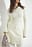 Cable Knitted Flare Mini Dress