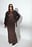 Cable Knitted Maxi Skirt