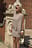 drapiertes Minikleid mit Cape