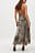 Chiffon Low Back Maxi Dress