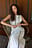 Contrast Detail Maxi Dress