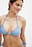 Contrast Detail Triangle Bikini Top