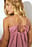 Cotton Open Back Strap Top