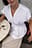 Cotton Elastic Waist V  Neck Top