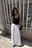 Cotton Flowy Long Skirt