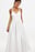 Cotton Pintuck Midi Dress