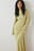 Deep Back Pleated Dress