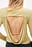 Lyocell Deep Back Draped Top