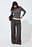 Detailed Low Waist Wide Leg Pants