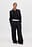 Detailed Low Waist Wide Leg Pants