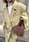 Oversized dubbelknäppt blazer