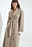 Double faced wool blend coat