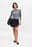 Slit Mini Skirt
