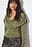 Draped Long Sleeve Top