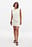 Draped Mini Cape Dress