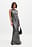 Draped Shiny Dress