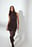 Minikleid mit drapierten Schultern