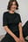 T-shirt med drapering