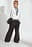 Pantalon large à taille élastique