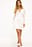 Embroidered Chiffon Long Sleeve Mini Dress