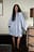 Embroidered Volume Mini Dress