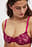 Embroidery Lace Balconette Bra