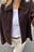 Faux Suede Zip Jacket