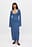 Fine Knitted Trumpet Sleeve Midi Dress