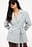 Fitted Long Belt Blazer