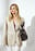 Figursyet blazer i twill
