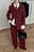 Flared High Waist Suit Pants