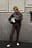 Flared Mid Waist Suit Pants