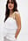 Flounce Tie Shoulder Top