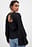 Flounce Wide Sleeve Blouse