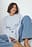 Folded Sleeve Knitted Sweater