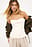 Folded Sweetheart Top